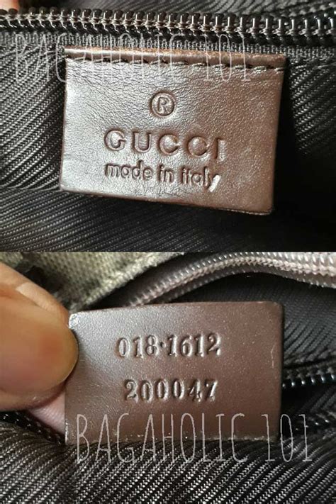 check authenticity gucci bag